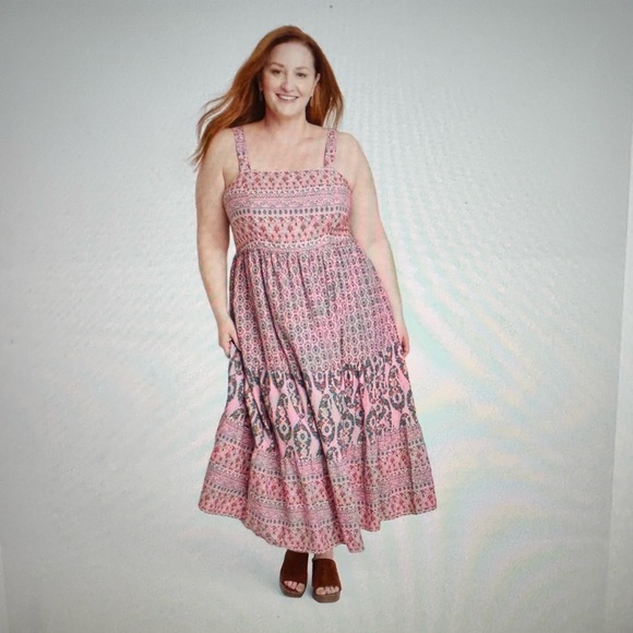 Knox Rose Pink Floral Sleeveless A-Line Dress - Picture 3 of 8